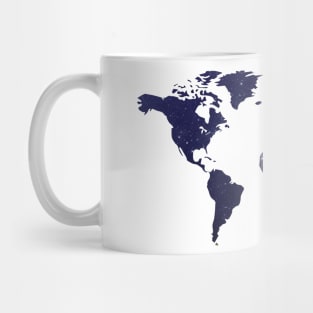 World Map Mug